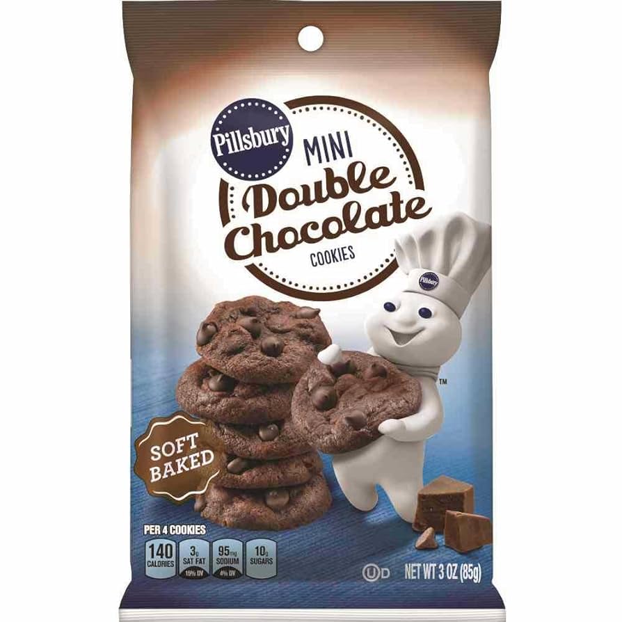 Chocolate ページ Amazon.com: Pillsbury Soft Baked Mini Double Chocolate